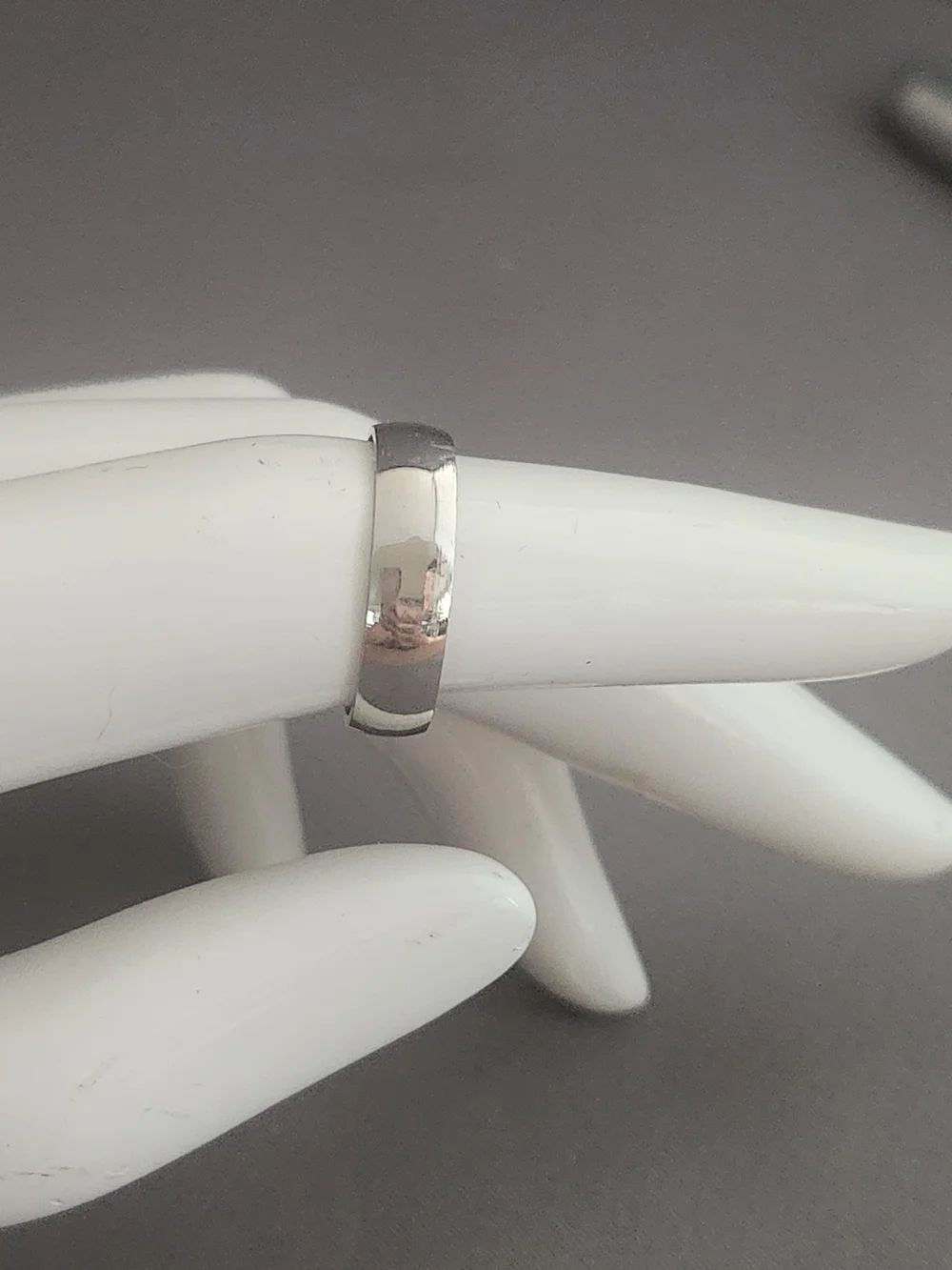Classic Polished Silver Band Ring